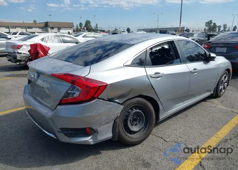 2020 Honda Civic Lx из США, поврежденный, VIN 2HGFC2F69LH536794